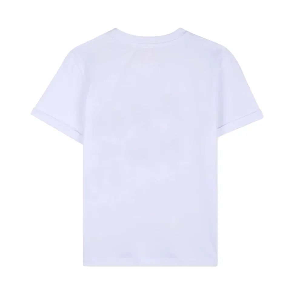 T-shirt z haftowanym logo