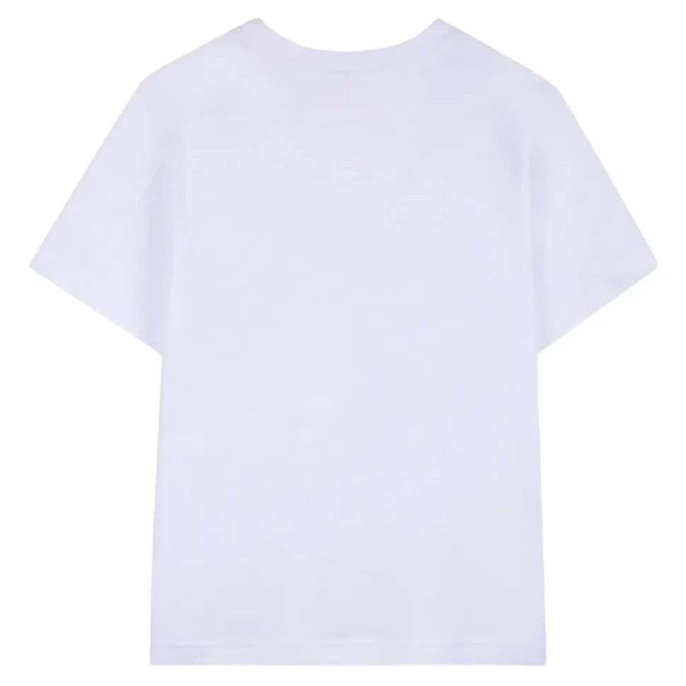 T-shirt z haftowanym logo
