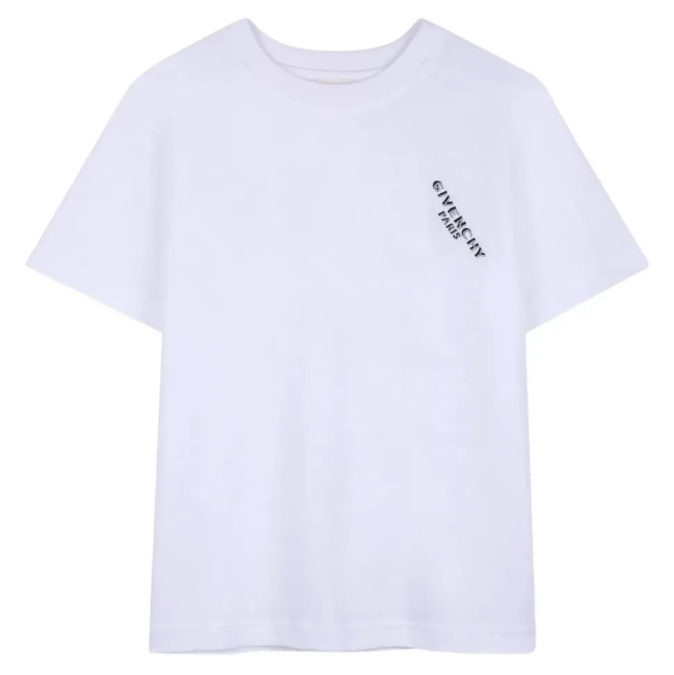 T-shirt z haftowanym logo