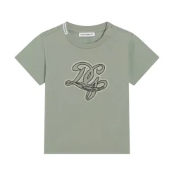 T-shirt z haftowanym logo