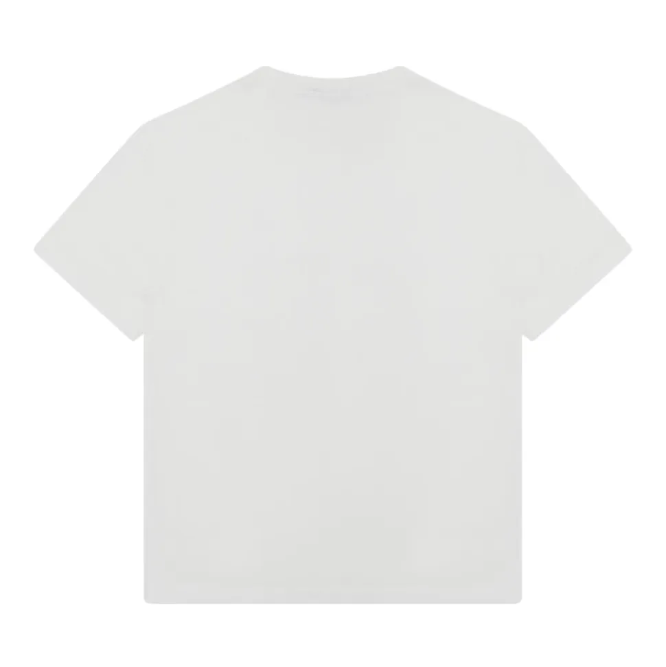 T-shirt z haftowanym logo