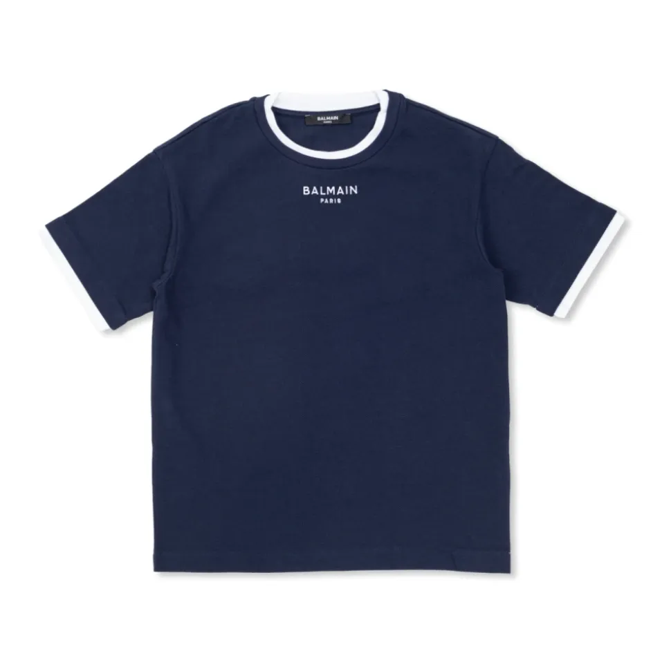 T-shirt z haftowanym logo