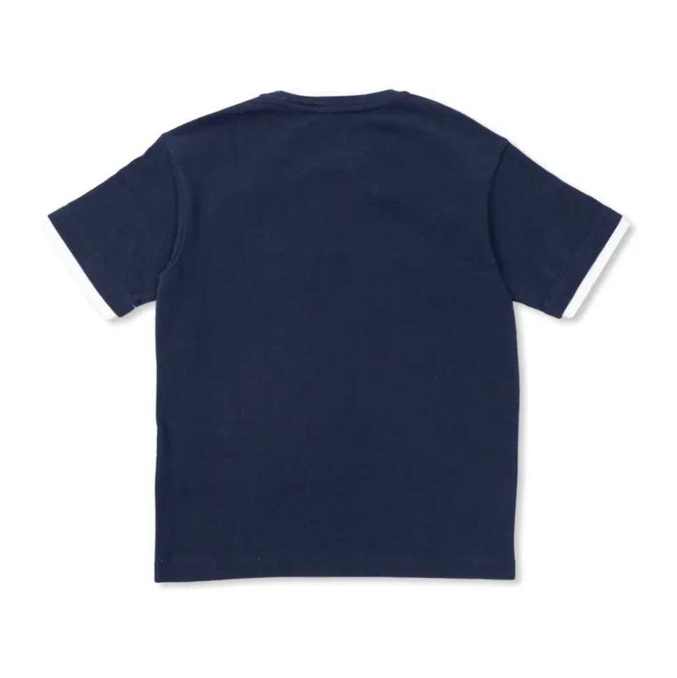 T-shirt z haftowanym logo