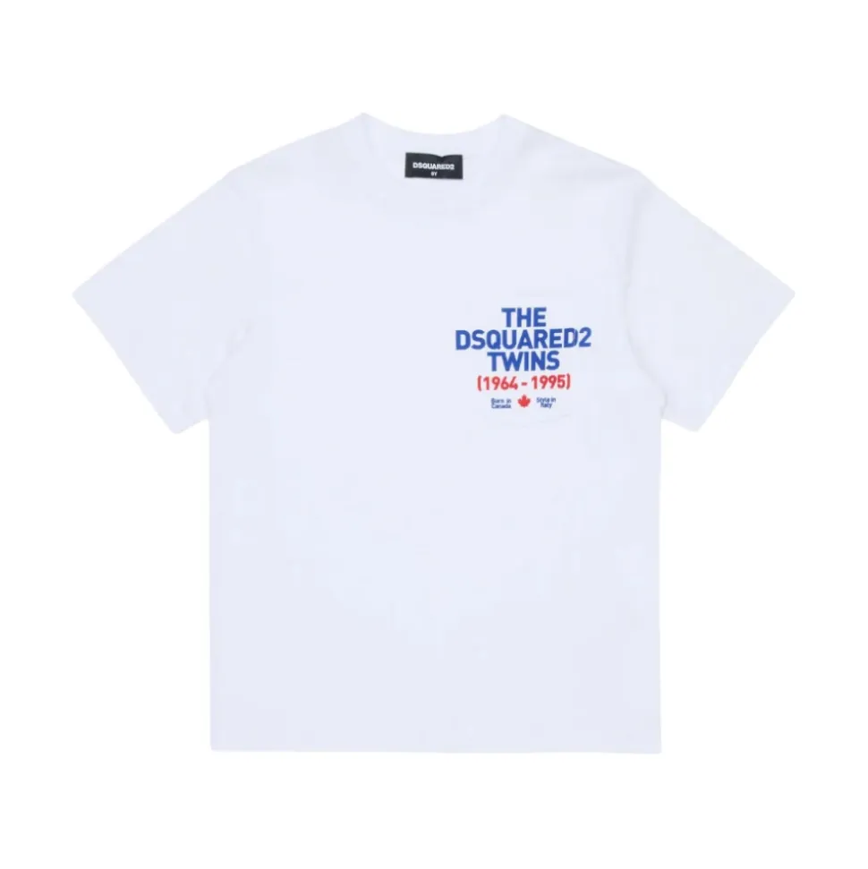 T-shirt z kieszonką na piersi