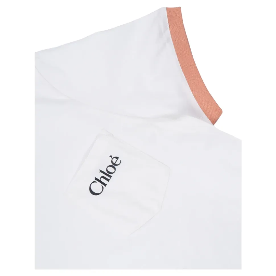 T-shirt z kieszonką na piersi