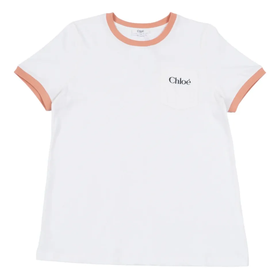 T-shirt z kieszonką na piersi