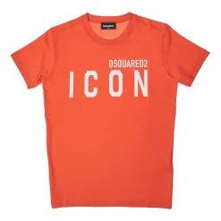 T-shirt z krótkim rękawem i okrągłym dekoltem
