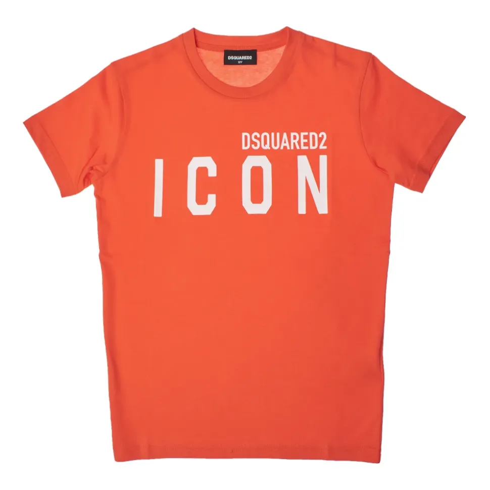 T-shirt z krótkim rękawem i okrągłym dekoltem