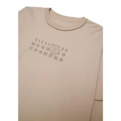 T-shirt z nadrukiem cyfrowym i warstwowymi rękawami