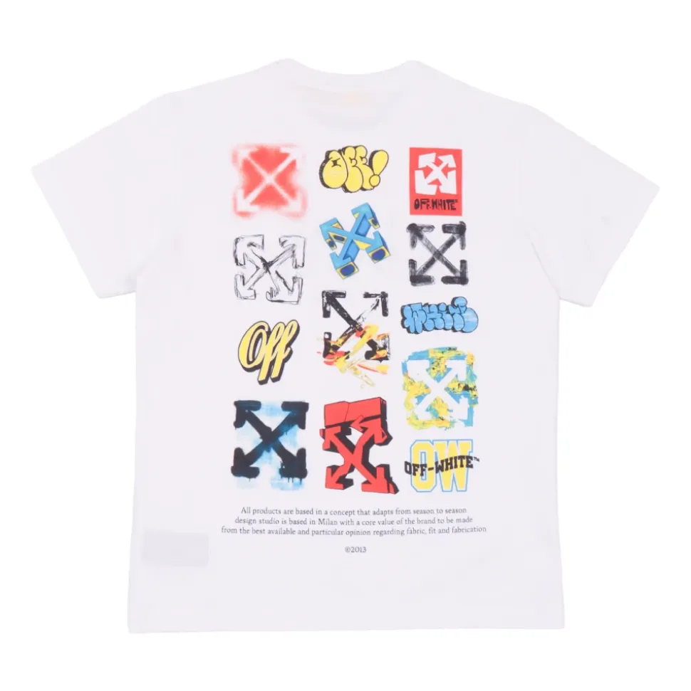 T-shirt z nadrukiem logo Arrow