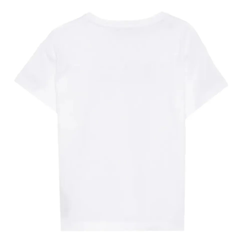 T-shirt z nadrukiem, okrągły dekolt, krótkie rękawy