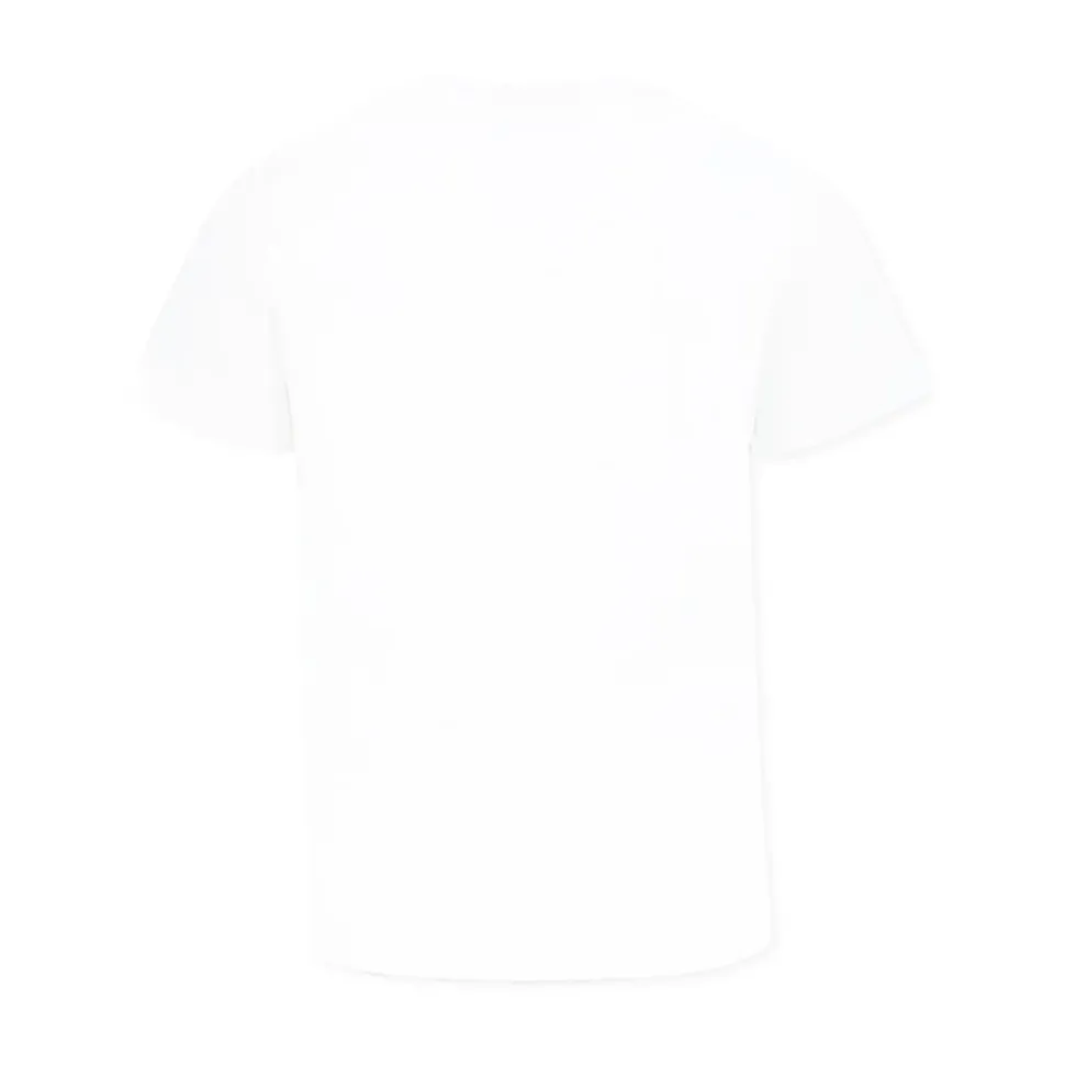 T-shirt z naszywką z logo