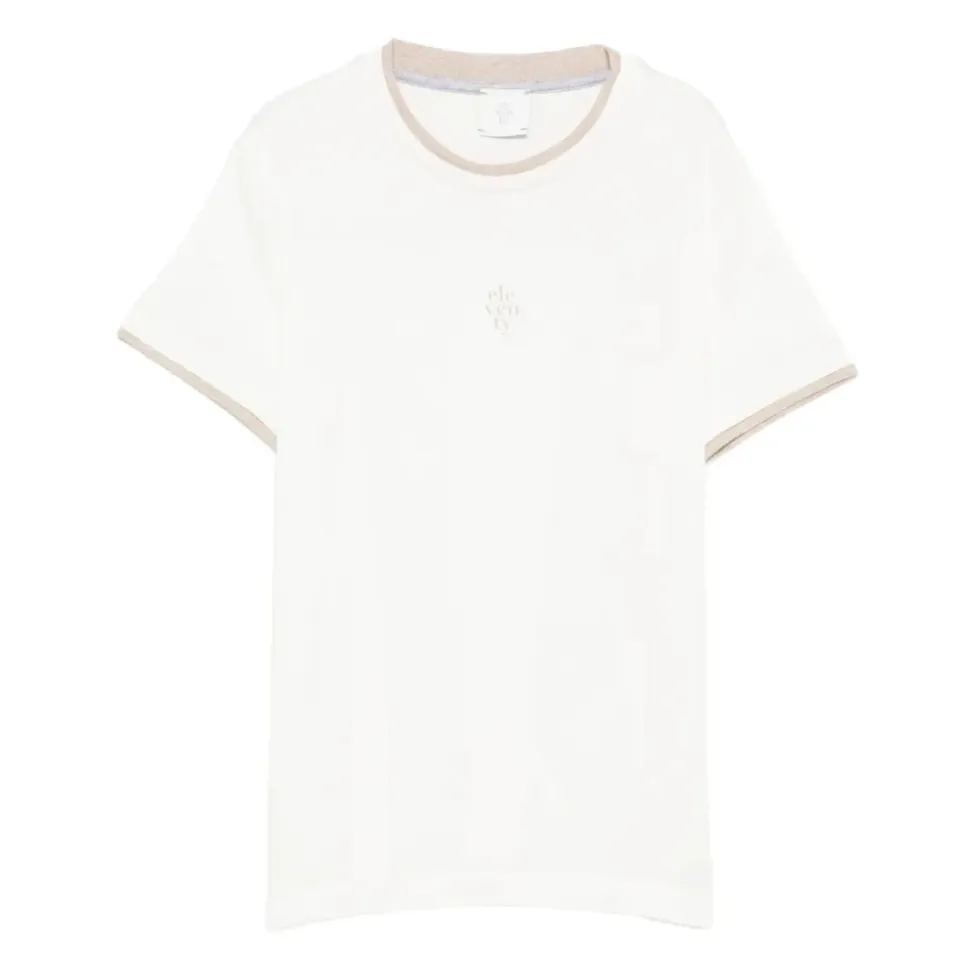 T-shirt z okrągłym dekoltem