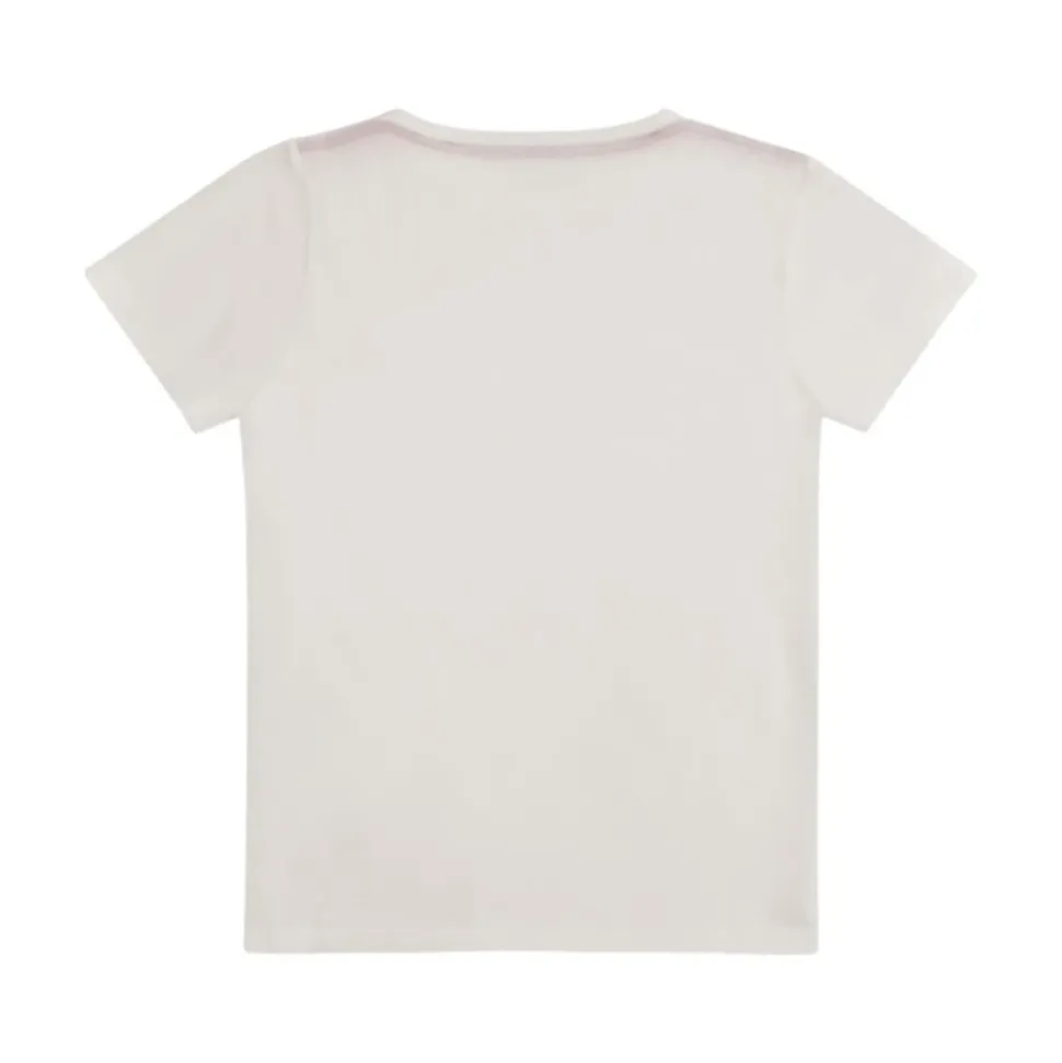 T-shirt z okrągłym dekoltem i logo