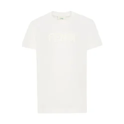 T-shirt z wytłaczanym logo