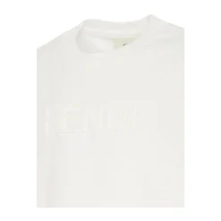 T-shirt z wytłaczanym logo