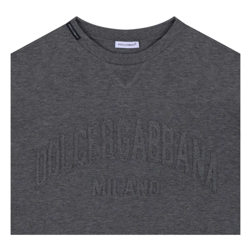 T-shirt z wytłoczonym logo dla dzieci