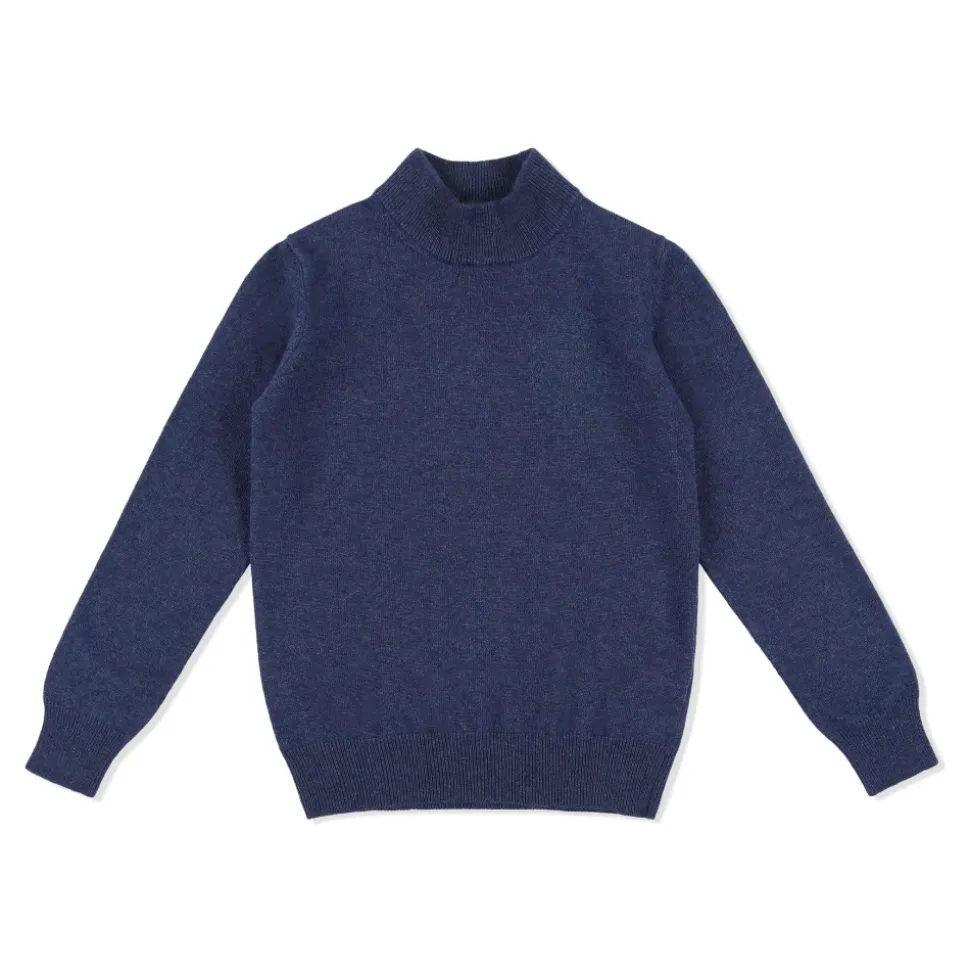 Turtle Neck LS Crest