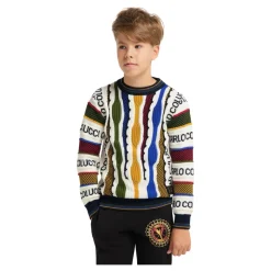Unikalny Kinder Jacquard-Pullover Casale