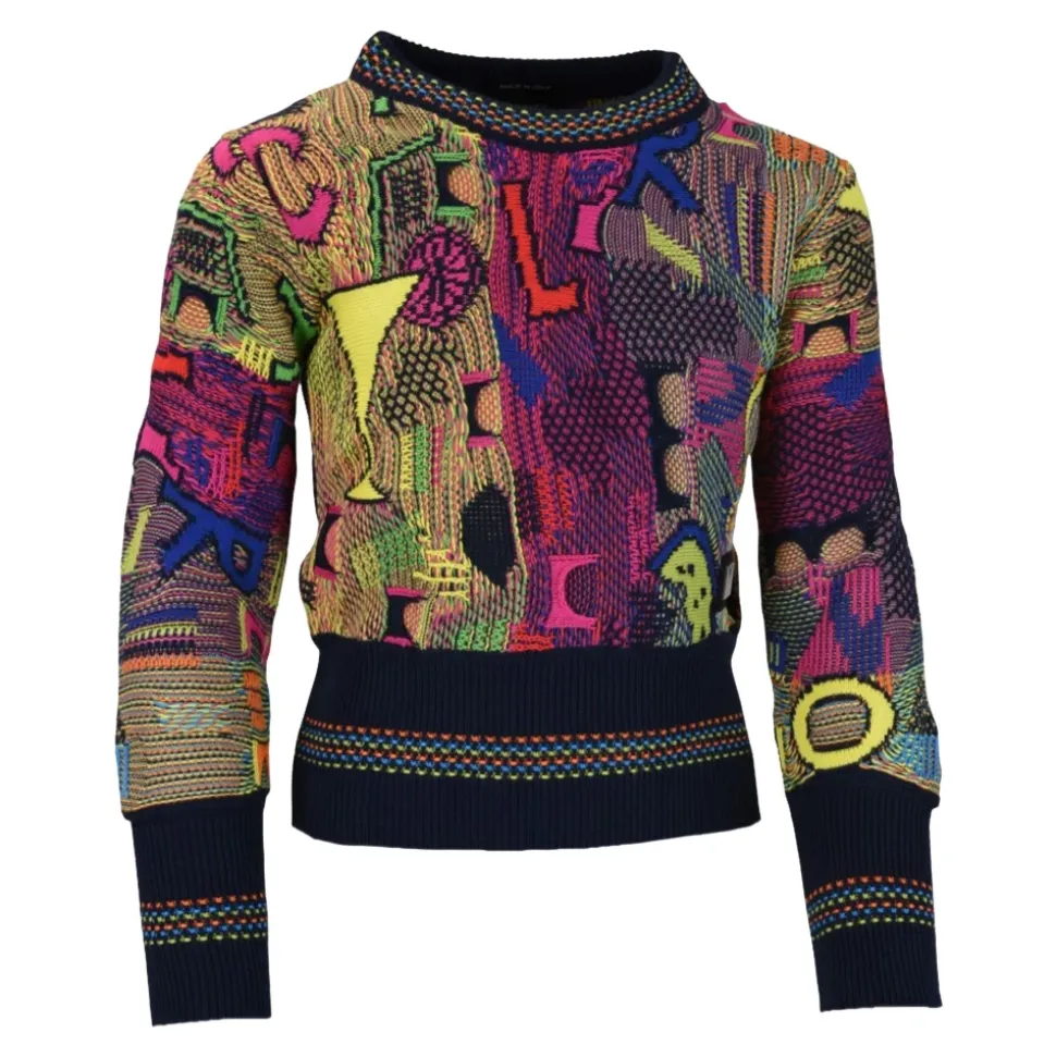 Unikalny Sweter Dziewczęcy z Wzorem