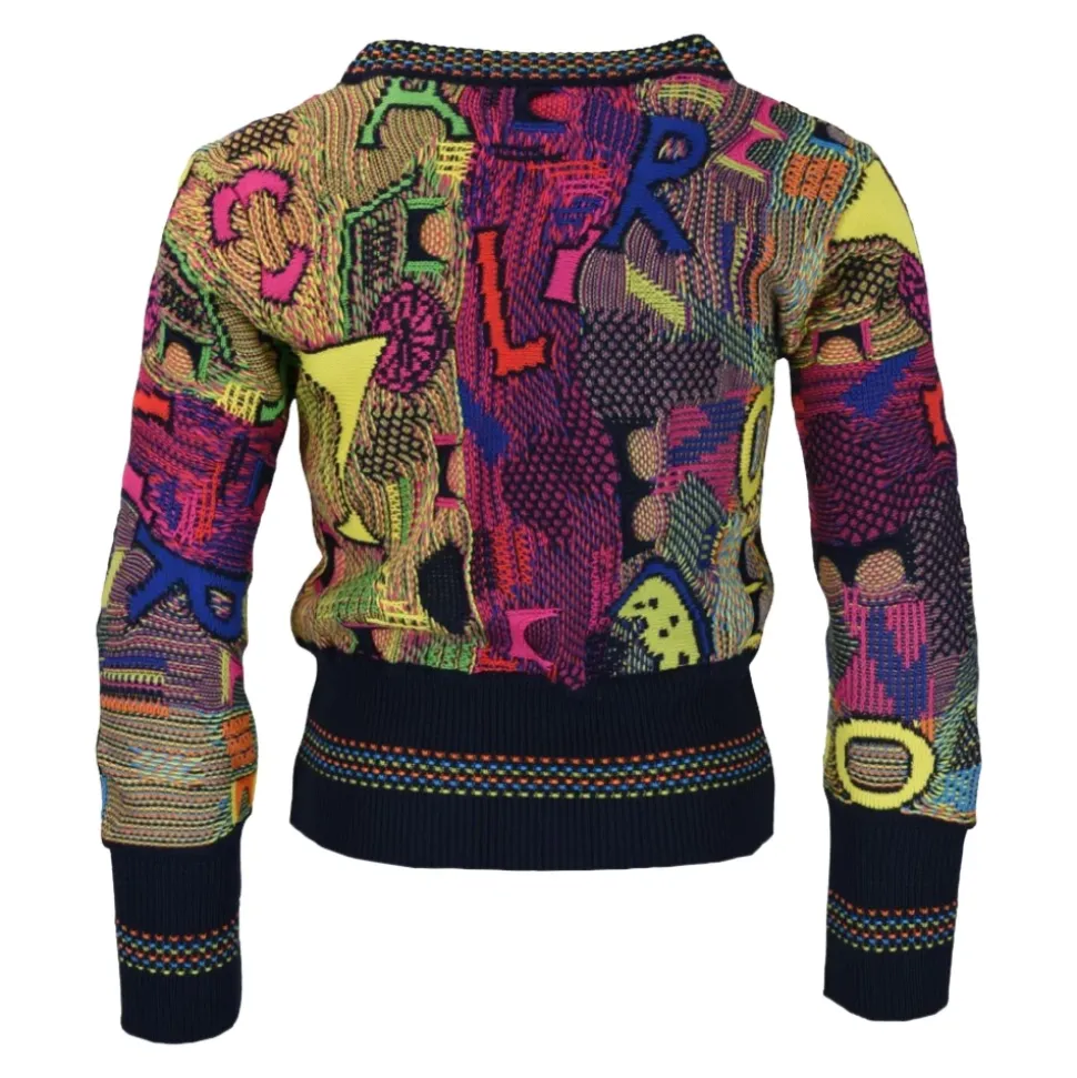 Unikalny Sweter Dziewczęcy z Wzorem
