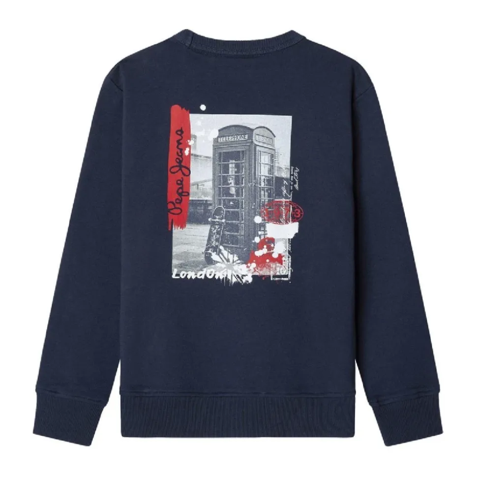 Urban Hoodie z Graficznym Nadrukiem