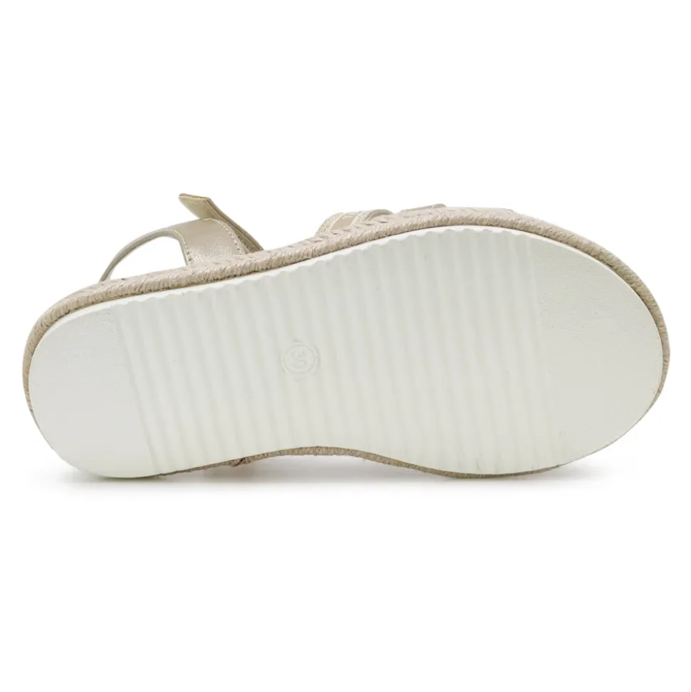 Velcro Platform Sandal