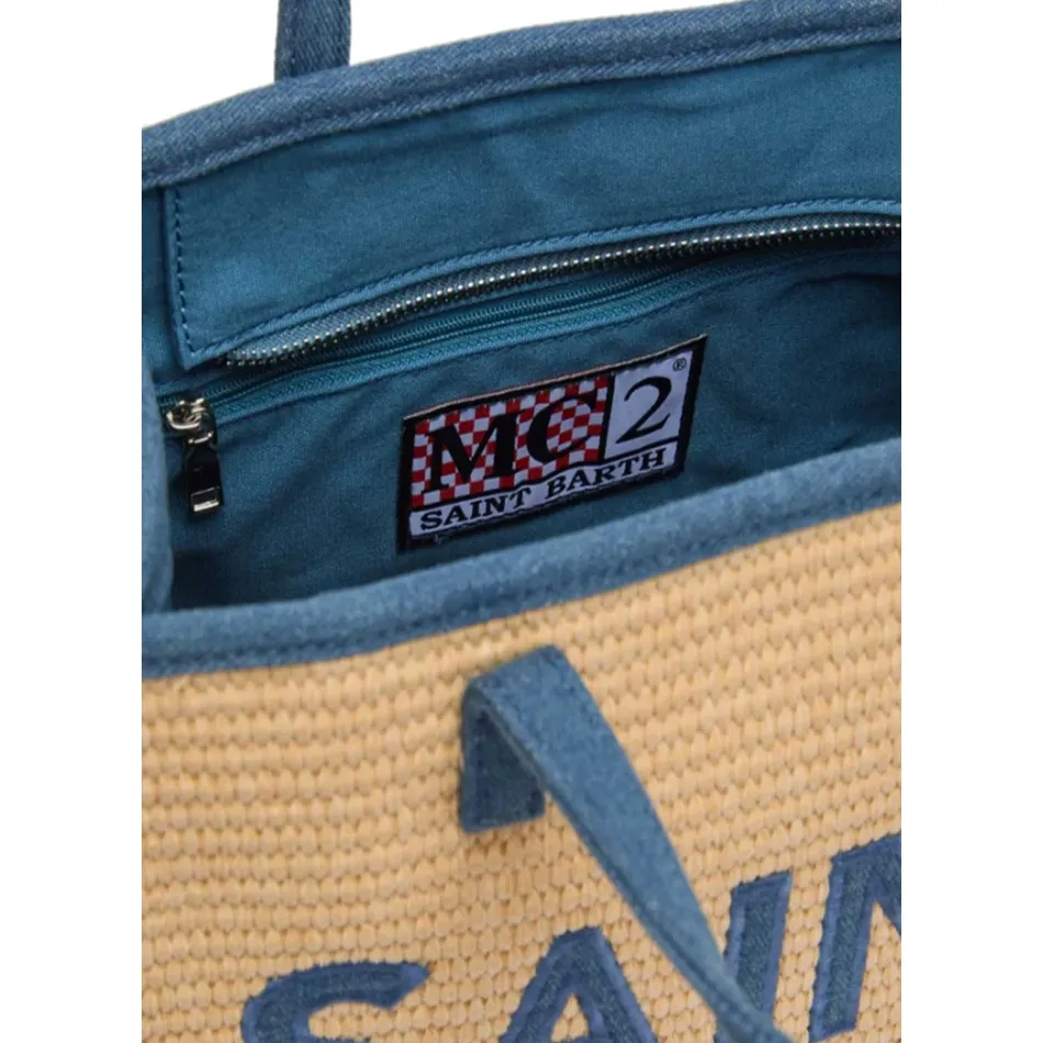 Vivian Midi Straw Handbag