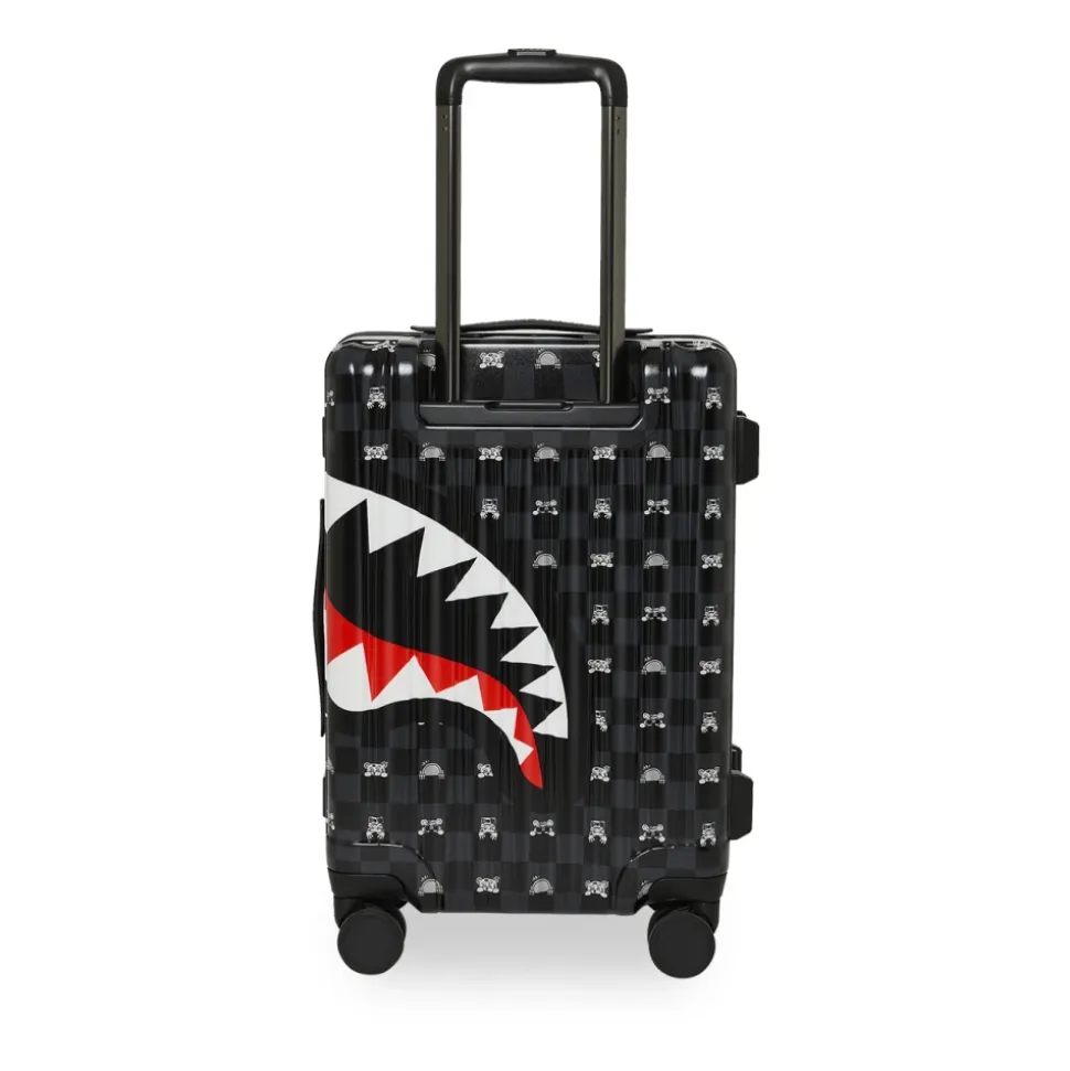 Walizka na kółkach Checkerboard Shark Mouth