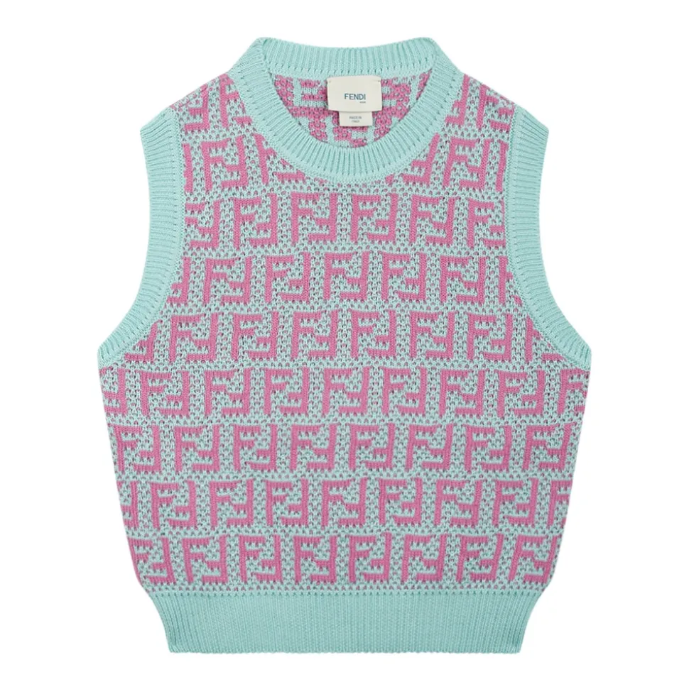 Wielokolorowy Top