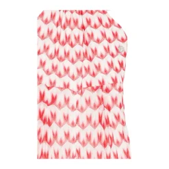 Wzorzysty kombinezon z dekoltem typu halter