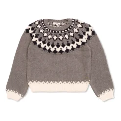 Wzorzysty Sweter