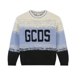 Wzorzysty Sweter z Okrągłym Dekoltem